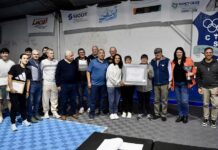 Club Sarmiento avanza con la obra de su cancha de raffa volo