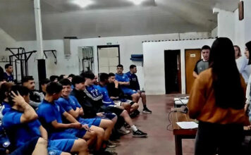 La Facultad de Ciencias Médicas llevó la nutrición deportiva al Club Parque Sur